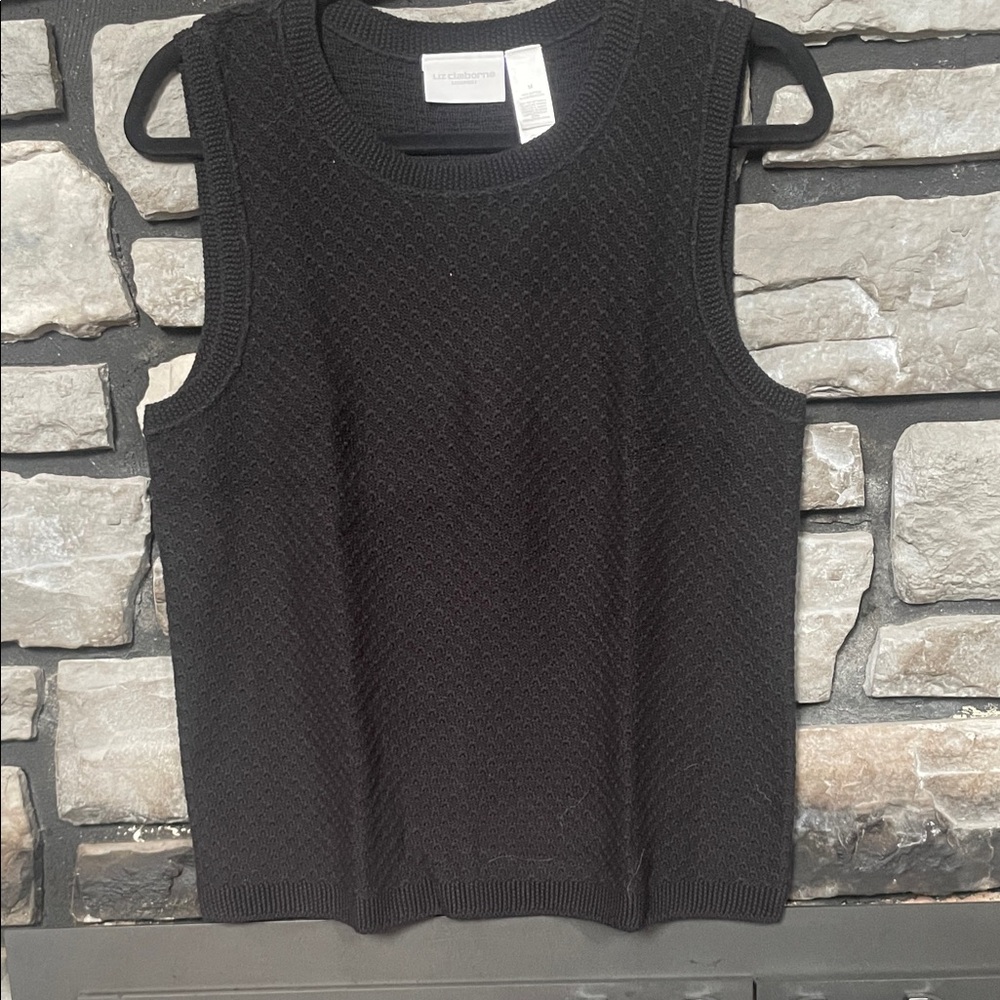 Liz Claiborne Black Knit Sweater